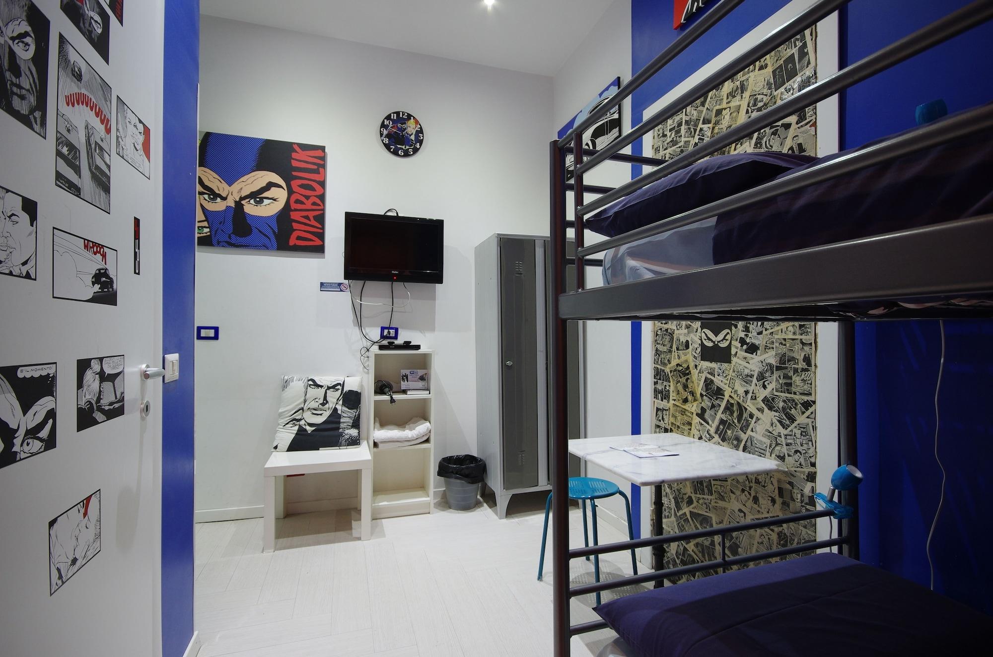 Comics Guesthouse Hostel Roma Exterior foto