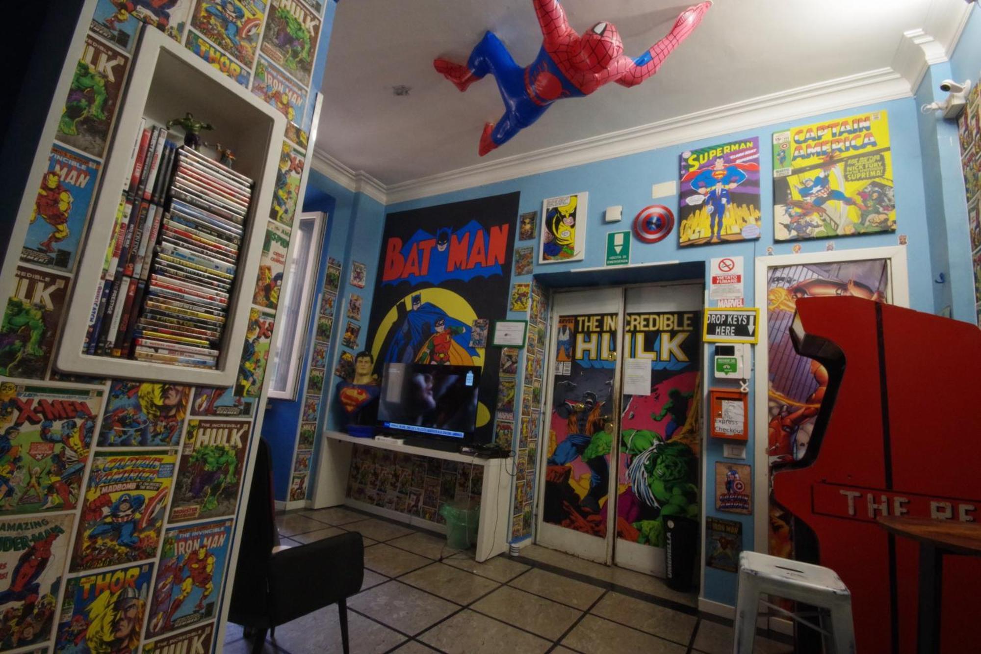 Comics Guesthouse Hostel Roma Exterior foto
